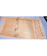 Repro of Beaumont Enterprise-Beaumont, TX-Dec. 30, 1899-Front, Back Pages - €6,82 EUR