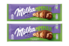 Milka whole hazel nut chocolate bar 2 pieces  - $36.77