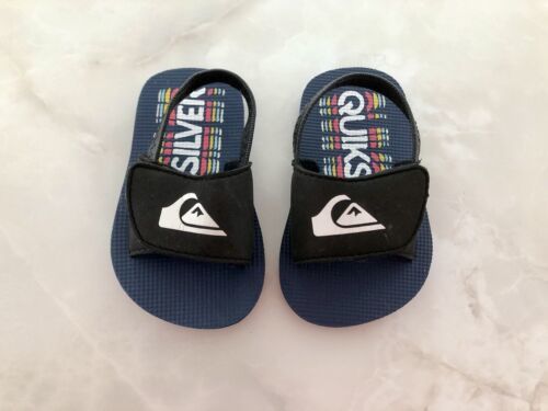 Quiksilver Toddler Molokai Layback Sandals Baby Size 3 - $9.09