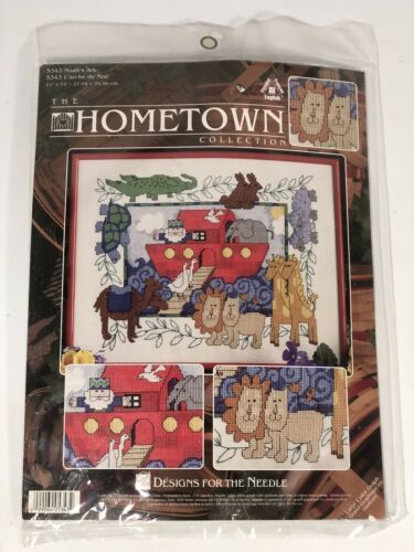 Designs For The Needle The Hometown Collection Needlepoint Kit Noah's Arc 5343 - $28.21