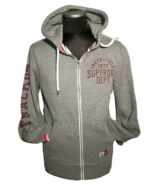 Superdry men&#39;s hoddie size small fleece warm collection - £53.75 GBP