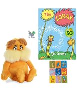The Lorax by Dr. Seuss Hardcover, Dr Seuss Plush Toy Book Character Stuf... - £29.46 GBP