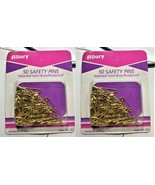 LOT OF 2 - Allary Style Assorted Safety Pins, Brass, 50 Ct - $150.01 MXN