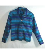 Harris Wallace New York  Woman&#39;s Top Shirt 100% silk Size Large RN 70093... - £17.05 GBP