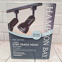 Hampton Bay 1-Light Black FInish Step Track Lighting Head  R20/PAR20 - €10,07 EUR