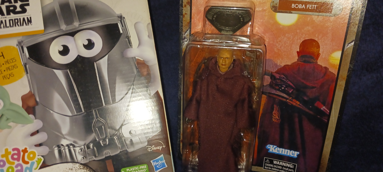 STARWARS MANADLORIAN CL.FIGURE SET/MR POTATO HEAD MANADLORIAN &amp; BOBA FET... - $35.99
