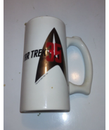 Vintage Star Trek 35 Year Anniversary Tall Ceramic Mug 2001 - $274.57 MXN
