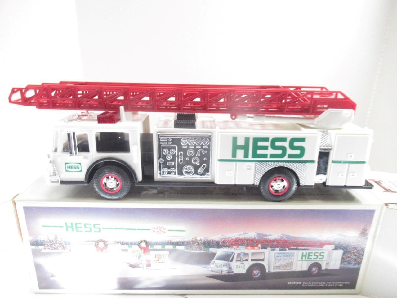 Primary image for HESS  - 1989 - RED FIRE TRUCK  -  NEW IN THE BOX - SH
