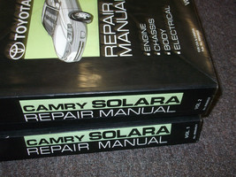 1999 Toyota Camry Solara Service Shop Repair Manual Set Factory Dealership New - £267.86 GBP