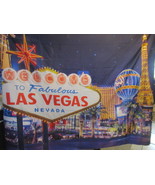 Las Vegas Wall Tapestry 80&quot; x 58&quot; One Sided - $27.22 CAD