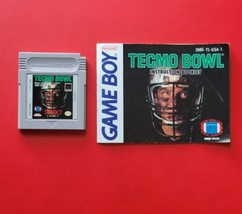 Game Boy Tecmo Bowl with Manual Nintendo GB Original Authentic - Bo Knows - £17.21 GBP