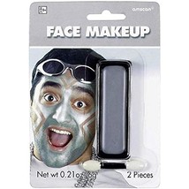 Silver Face Metallic Halloween Cosplay Costume Makeup with Applicator 1 ... - $2.95