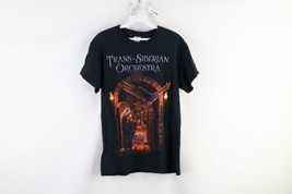 Autographed Mens Small 2015 Trans Siberian Orchestra Band Tour T-Shirt Black - £31.25 GBP
