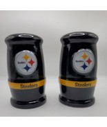 Pittsburgh Steelers Salt and Pepper Shakers Black Yellow Preowned - $20.29 CAD