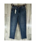 Seven7 Womens Jeans Size 6 (31x29) Weekend Easy Fit Boyfriend Raw Hem High Rise - $24.72