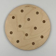 Lovevery Wooden Stacking Pegboard- Board only The Adventurer Play Kit - $221.63 MXN