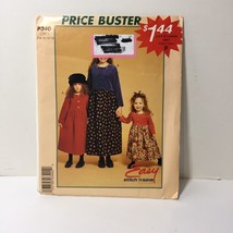 Easy Stitch &#39;n Save P340 Size 7-14 Girls&#39; Dress - £10.16 GBP