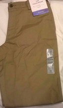 Dockers Khakis Straight Fit 34x34 Pant Clean Khaki Collection Flat Front... - $20.00