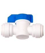 Hydro-Logic Purification Systems Hydrologic 1/4&quot; QC x 1/4&quot; QC Inline Shu... - $6.55 CAD