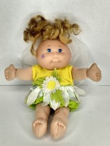 Cabbage Patch Kid Baby Doll Garden Fairy Wings 1995 CPK Green/Yellow FREE SHIP - £7.35 GBP