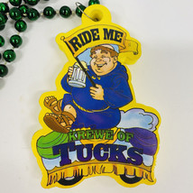Mardi Gras Bead Necklace Krewe Of Rex Tucks Foam Medallion New Orleans 20&quot; - $19.80