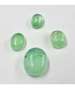 NATURAL COLOMBIAN EMERALD OVAL CABOCHON 4 PCS 36.28 CARATS GEMSTONE RING... - £765.46 GBP