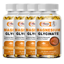 Magnesium Glycinate 400mg High Absorption,Improved Sleep,Stress & Anxiety Relief - $29.98+