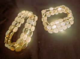 Two Gold-Toned panther link style bracelets - $3.60