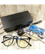 Feiyold TR90 Blue Light Computer Gaming Glasses w/Box - Two Pairs - $24.70