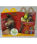 ORIGINAL Vintage 2007 McDonald&#39;s Shrek the Third Donkey Happy Meal Box - £7.73 GBP