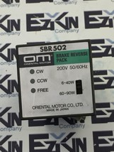Oriental Motor SBR502 Motor Speed Controller Brake Reverse Pack 200V 11-... - $21.40
