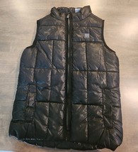 Calvin Klein Black Puffer Vest Kids 2 side pocket/ Size 4  Black Boys/Girls - $14.00