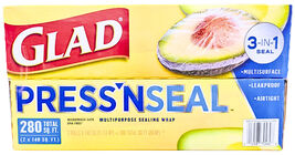 Glad Press'n Seal Plastic Food Wrap 140 sq. ft./roll 2 rolls - $19.22