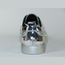 Mens Fancy Shoes By FIESSO AURELIO GARCIA, Spikes Rhine stones 2413 Silver image 6