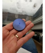 Vintage coat Buttons navy blue 1&quot; Mid Century Plastic Lot of 4 chic - $10.75 CAD
