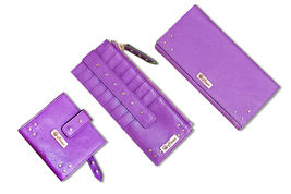 3 Piece Genuine Leather Clutch Wallet Card Holder Combo Pure  for Women ... - £37.66 GBP