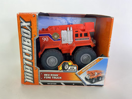 2011 Matchbox Rev Rigs Fire Truck Red W8740 NEW - £27.03 GBP