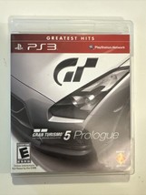 Gran Turismo 5 Prologue PS3 PlayStation 3 Greatest Hits Case, Disc And M... - $8.60
