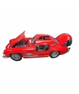 Burago 1/18 Scale Diecast 3015 - Mercedes Benz 300 SL 1954 - Red - $50.86 CAD