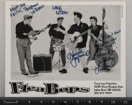 Flea Bops Autograph Signed 8x10 B&amp;W Promo Promotional Photo tob - $44.54