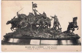 France Postcard Paris Musee d&#39;Armee Military Museum Charge Of The Dragons - £3.08 GBP