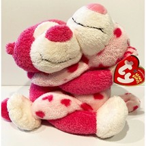 Romeo and Juliet Hugging Plush Monkeys Ty Beanie Babies Mint Valentines - £10.38 GBP
