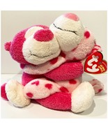 Romeo and Juliet Hugging Plush Monkeys Ty Beanie Babies Mint Valentines - £10.18 GBP