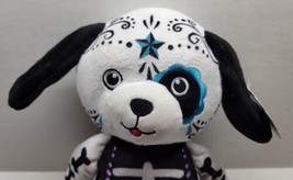 Spark Create Imagine Sugar Skull Candy Dog plush Rattle 15 &quot; NWT  - £19.75 GBP