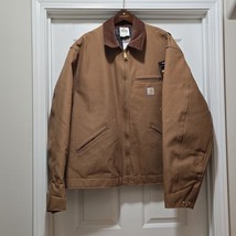 NWT Vintage Carhartt Detroit J01 BRN Blanket Lined Jacket Men&#39;s 50 TALL - $5,358.96 MXN