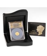 2016-W 10C Centennial Gold Mercury Dime Graded by ANACS as SP70 Box &amp; CoA - $12,921.41 MXN