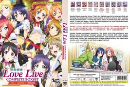 Anime Dvd~English Dubbed~Love Live! Complete Boxset(1-102End+2 Movie)Free Gift - £25.73 GBP