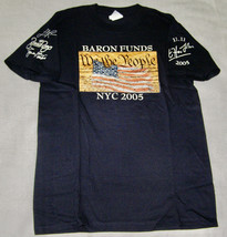 VINT. “WE THE PEOPLE, BARON FUNDS,2005 SHORT SLEEVE T-SHIRT-HANES BEEFY ... - $11.88