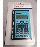 Staples Binder Calculator - Light Turquoise- Brand New- 6 in x 3.5 in - $12.52 CAD