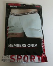 Three Members Only boxer briefs Size X-Large 95% Cotton Black white Stripe - £15.78 GBP